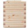 Jardinera madera maciza de pino 90x40x49,5 cm de , Maceteros y jardineras - Ref: Foro24-847373, Precio: 111,55 €, Descuento: %