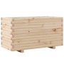 Jardinera madera maciza de pino 90x40x49,5 cm de , Maceteros y jardineras - Ref: Foro24-847373, Precio: 111,55 €, Descuento: %