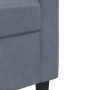 Dark gray velvet armchair, 60 cm by , Sofas - Ref: Foro24-4007605, Price: 154,92 €, Discount: %