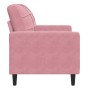 Pink velvet armchair 60 cm by , Sofas - Ref: Foro24-4007607, Price: 151,99 €, Discount: %