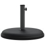 Round umbrella base for poles with Ø32/35/38 mm, 15 kg. by , Umbrella bases - Ref: Foro24-368672, Price: 61,11 €, Discount: %