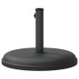 Round umbrella base for poles with Ø32/35/38 mm, 15 kg. by , Umbrella bases - Ref: Foro24-368672, Price: 61,11 €, Discount: %