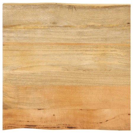 Tablero de mesa borde natural madera maciza mango 40x40x3,8 cm de , Tableros para mesas - Ref: Foro24-370726, Precio: 27,29 €...