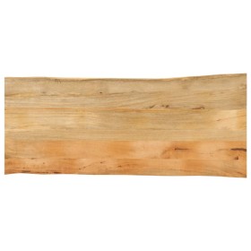 Solid mango wood natural edge table top 140x60x3.8 cm by , Table tops - Ref: Foro24-370745, Price: 132,69 €, Discount: %