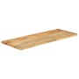 Solid mango wood natural edge table top 140x60x3.8 cm by , Table tops - Ref: Foro24-370745, Price: 132,69 €, Discount: %