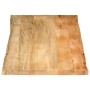 Solid mango wood natural edge table top 140x60x3.8 cm by , Table tops - Ref: Foro24-370745, Price: 132,69 €, Discount: %