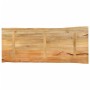 Solid mango wood natural edge table top 140x60x3.8 cm by , Table tops - Ref: Foro24-370745, Price: 132,69 €, Discount: %