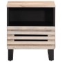 Solid bleached mango wood bedside table 40x34x46 cm by , Nightstands - Ref: Foro24-377472, Price: 72,99 €, Discount: %