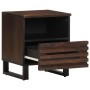 Solid mango wood bedside table 40x34x46 cm by , Nightstands - Ref: Foro24-377470, Price: 73,24 €, Discount: %