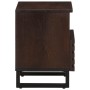 Mesita de noche de madera maciza de mango 40x34x46 cm de , Mesitas de noche - Ref: Foro24-377470, Precio: 73,24 €, Descuento: %