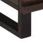 Mesita de noche de madera maciza de mango 40x34x46 cm de , Mesitas de noche - Ref: Foro24-377470, Precio: 73,24 €, Descuento: %