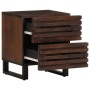 Solid mango wood bedside table 40x34x46 cm by , Nightstands - Ref: Foro24-377430, Price: 83,74 €, Discount: %