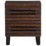 Solid mango wood bedside table 40x34x46 cm by , Nightstands - Ref: Foro24-377430, Price: 83,74 €, Discount: %