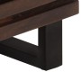 Solid mango wood bedside table 40x34x46 cm by , Nightstands - Ref: Foro24-377430, Price: 83,74 €, Discount: %