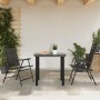 Folding garden chairs 2 units steel and gray melange textilene by , Garden chairs - Ref: Foro24-360200, Price: 96,16 €, Disco...