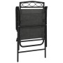 Folding garden chairs 2 units steel and gray melange textilene by , Garden chairs - Ref: Foro24-360200, Price: 96,16 €, Disco...