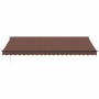 Automatic retractable brown awning 500x350 cm by , Awnings - Ref: Foro24-3215413, Price: 567,04 €, Discount: %