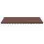 Automatic retractable awning with brown LED lights 600x350 cm by , Awnings - Ref: Foro24-3215418, Price: 979,05 €, Discount: %