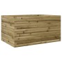 Jardinera de madera de pino impregnada 90x60x46 cm de , Maceteros y jardineras - Ref: Foro24-3282458, Precio: 153,26 €, Descu...