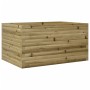 Jardinera de madera de pino impregnada 90x60x46 cm de , Maceteros y jardineras - Ref: Foro24-3282458, Precio: 153,26 €, Descu...