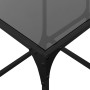 Mesa de centro superficie de vidrio acero negra 78,5x40x40 cm de , Mesas de centro - Ref: Foro24-845975, Precio: 52,99 €, Des...