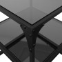 Center table with black steel and glass surface 40x40x45 cm by , Coffee table - Ref: Foro24-846004, Price: 44,92 €, Discount: %