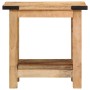 Mesa auxiliar madera maciza de mango rugosa 40x30x40 cm de , Mesas auxiliares - Ref: Foro24-358501, Precio: 62,18 €, Descuent...