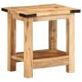 Mesa auxiliar madera maciza de mango rugosa 40x30x40 cm de , Mesas auxiliares - Ref: Foro24-358501, Precio: 62,18 €, Descuent...