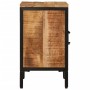 Solid rough mango wood bedside table 40x30x52.5 cm by , Nightstands - Ref: Foro24-358503, Price: 89,21 €, Discount: %