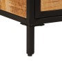 Solid rough mango wood bedside table 40x30x52.5 cm by , Nightstands - Ref: Foro24-358503, Price: 89,21 €, Discount: %