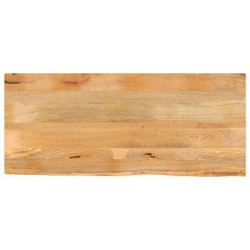 Solid mango wood natural edge table top 140x60x2.5 cm by , Table tops - Ref: Foro24-370457, Price: 119,78 €, Discount: %