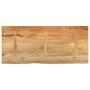 Solid mango wood natural edge table top 140x60x2.5 cm by , Table tops - Ref: Foro24-370457, Price: 119,69 €, Discount: %