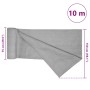 Light gray HDPE privacy net 1.5x10 m 150 g/m² by , Umbrellas - Ref: Foro24-4003785, Price: 33,99 €, Discount: %