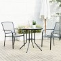 Round anthracite grey steel patio table Ø80x72.5 cm by , Garden tables - Ref: Foro24-4009263, Price: 99,53 €, Discount: %