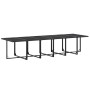 Gartensitzgruppe, 17-teilig, in Schwarz aus Textilene. von , Gartensets - Ref: Foro24-3295127, Preis: 764,12 €, Rabatt: %