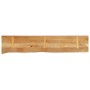 Solid mango wood natural edge table top 180x40x3.8 cm by , Table tops - Ref: Foro24-370497, Price: 253,64 €, Discount: %