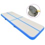 Inflatable gymnastics mat with blue PVC pump 400x100x20 cm by vidaXL, Pilates and yoga mats - Ref: Foro24-92680, Price: 183,0...