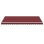 Automatische ausfahrbare Markise in Bordeaux 500x350 cm. von , Markisen - Ref: Foro24-3214992, Preis: 577,19 €, Rabatt: %