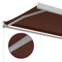 Burgundy retractable manual awning 400x300 cm by , Awnings - Ref: Foro24-3215315, Price: 902,79 €, Discount: %