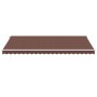 Manual retractable brown awning 500x350 cm by , Awnings - Ref: Foro24-3215395, Price: 470,87 €, Discount: %