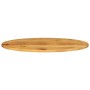 Solid mango wood oval table top 100x40x2.5 cm by , Table tops - Ref: Foro24-370860, Price: 54,81 €, Discount: %