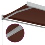 Manual retractable brown awning 400x300 cm by , Awnings - Ref: Foro24-3215720, Price: 922,02 €, Discount: %