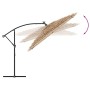 Garden umbrella with brown steel pole 246x246x230 cm by , Umbrellas - Ref: Foro24-4005074, Price: 153,59 €, Discount: %