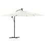 Garden umbrella with white steel pole 269x269x235 cm by , Umbrellas - Ref: Foro24-4005081, Price: 128,39 €, Discount: %