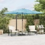 Garden umbrella with blue steel pole 290x290x238 cm by , Umbrellas - Ref: Foro24-4005083, Price: 132,63 €, Discount: %