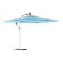 Garden umbrella with blue steel pole 290x290x238 cm by , Umbrellas - Ref: Foro24-4005083, Price: 132,63 €, Discount: %