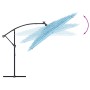 Garden umbrella with blue steel pole 290x290x238 cm by , Umbrellas - Ref: Foro24-4005083, Price: 132,63 €, Discount: %