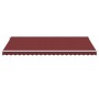 Automatic retractable burgundy awning 500x300 cm by , Awnings - Ref: Foro24-3310193, Price: 465,99 €, Discount: %