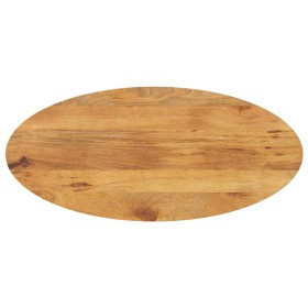 Ovaler Massivholz-Tischplatte aus Mangoholz 90x40x3,8 cm von , Tischplatten - Ref: Foro24-370869, Preis: 55,18 €, Rabatt: %