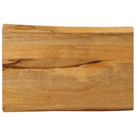 Solid mango wood natural edge table top 70x40x2.5 cm by , Table tops - Ref: Foro24-370753, Price: 49,76 €, Discount: %